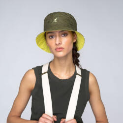 Kangol Kangol, Palarie verde pucker check bucket (K5303-Verde)