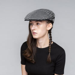 Kangol Kangol, Basca neagra abstract houndstooth 504 (K3520-Negru)