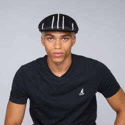 Kangol Kangol, Basca neagra stripe x-top 504 (K3492-Negru)