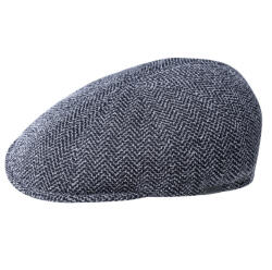 Kangol Kangol, Basca albastra pattern 504 (K4269HT-Albastru)