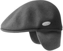 Kangol Basca Kangol Wool 504 Earlap, Gri Inchis (0238KG-Gri-Inchis)