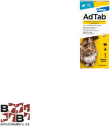 AdTab 12mg rágótabletta macskák részére (>2-8 kg) (05420036974208)