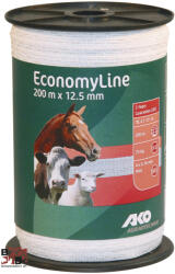  AKO EconomyLine villanypásztor szalagok 200 m x 12, 5 mm (44550)