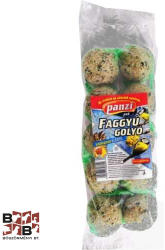 Panzi cinkegolyók, faggyúgolyók vadmadaraknak (10 db / csomag) 10darab (807921)