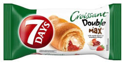 7DAYS double croissant cu căpșuni-vanilie - 80g