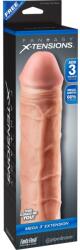 Pipedream Fantasy X-tensions Mega 3" 22,8cm testszínű