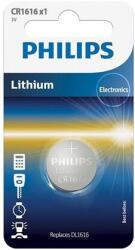 Philips Baterie Lithium Cr1616 Blister 1 Buc Philips (ph-cr1616/00b)