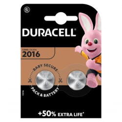 Duracell baterie litiu CR2016 3V diametru 20mm x h 1, 6mm B2 (10/100) BBB (A0115141) - pcone