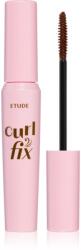 ETUDE Curl Fix Mascara водоустойчива спирала за обем и извити мигли цвят 02 Brown 8 гр