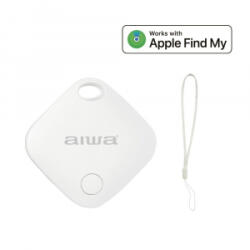 Aiwa AT-ITAG100 Apple Find My kompatibilis Bluetooth nyomkövető fehér