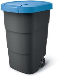 Prosperplast Wheeler 90 l szemetes kuka antracit kék fedéllel (NBWB90-2383C) - epenta