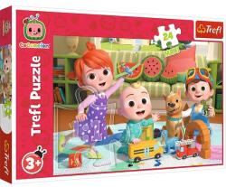 Trefl Puzzle Maxi Trefl Cocomelon Gata de aventura, 24 piese Puzzle