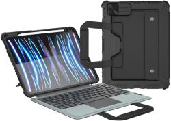 Nillkin Bumper GO Billentyűzetes Tok (Háttérvilágítással) iPad Pro 11 2020/2021/2022, fekete