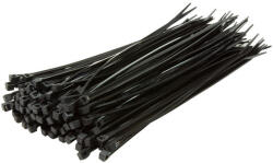 LogiLink kábelkötegelő szett, 100db, 20cm fekete (KAB0003B) (KAB0003B)