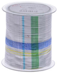 Decoration & Design Szalag textil 100mmx10m kék, kockás - 235210011010 (235210011010)