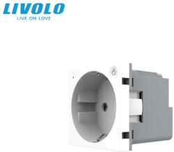 LIVOLO Modul priza Schuko inteligenta, noua generatie EC (VL-FCTC16AZ2-2W)