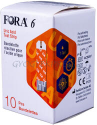 FORA 6 Húgysav tesztcsík 10 db (MG 33021)
