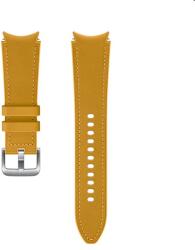 Samsung Tartalék hibrid bőr óraszíj Samsung Galaxy Watch4 (méret M/L), mustard (ET-SHR89LYEGEU)