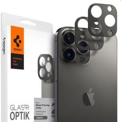 Spigen védőüveg fényképezőgépre iPhone 13 Pro/13 Pro Max számára, grafit (AGL04035)