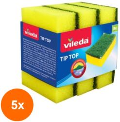 Vileda Set 5 x 3 Bureti de Vase Tip Top, Vileda (ROC-5xMAG1016481TS)