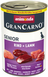 Animonda GranCarno 24x400g animonda GranCarno Original Senior marha & bárány nedves kutyatáp