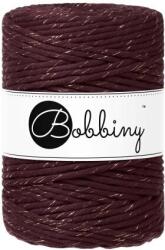 Bobbiny Macrame Cord 5 mm 100 m Golden Burgundy Șnur (MX-E119)
