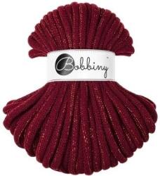 Bobbiny Jumbo 9 mm 30 m Golden Wine Red Șnur (BT-E113)