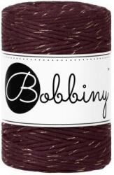 Bobbiny Macrame Cord 1, 5 mm 100 m Golden Burgundy Șnur (MD-E099)