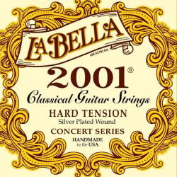 La Bella 2001 Corzi de nylon (2001HARD)