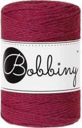 Bobbiny 3PLY Macramé Rope 1, 5 mm 100 m Wine Red Șnur (<![CDATA[TD-E043]]>)