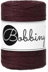 Bobbiny 3PLY Macramé Rope 1, 5 mm 100 m Burgundy Șnur (<![CDATA[TD-E074]]>)