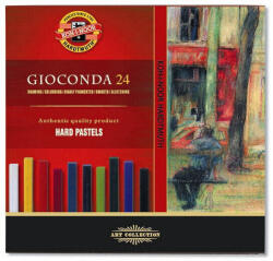 KOH-I-NOOR Gioconda Hard Pastels Set de pasteluri uscate 24 buc (8114024003KS)