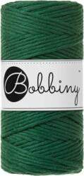 Bobbiny Macrame Cord 3 mm 100 m Pine Green Șnur (<![CDATA[MS-E072]]>)