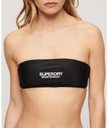 Superdry Logo Bandeau bikini top - Black (Black)