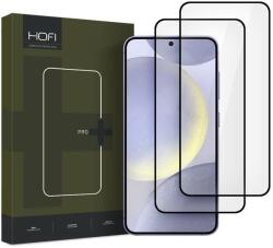 HOFI FNS0355 Samsung Galaxy S25 Plus HOFI Glass Pro+ üveg képernyővédő fólia, 2 db-os csomag, fekete (FNS0355)