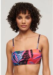 Superdry Tropical Bandeau bikini top - Multicolor (Blue Tropical)