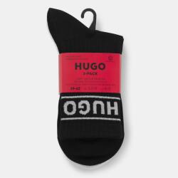 Hugo Чорапи Hugo Women's Sporty Cotton Crew Socks - White/Black