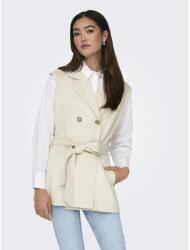 ONLY Елек Only Diane Faux waistcoat - Beige (Birch)