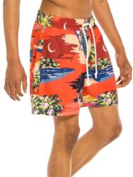 GRIMEY Бански гащета Grimey Ocean Gateways swimming shorts - Multicolor (Red)