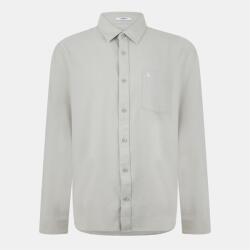 Jack Wills Plain Flannel Shirt Mens - Willow
