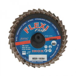 Norton Speedlok Flexi-Flap X-Treme R828 TR lamellás csiszolókorong Ø50mm P80, 10 db/csomag (CT280891) - praktikuskft