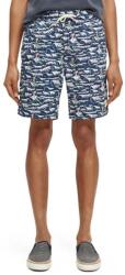Scotch & Soda Бански гащета Scotch & soda Long Length Printed swimming shorts - Blue (Blue Wave Surf Aop)