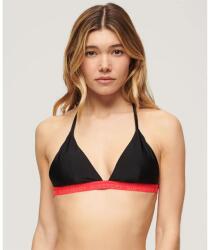 Superdry Triangle Elastic bikini top - Black (Black)