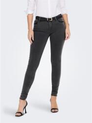 Only Дънки Only Women's Rain Skinny Jeans - Dark Grey