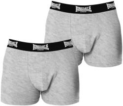 Lonsdale Мъжки боксерки Lonsdale Lonsdale Trunk Shorts 2 Pack Mens - Grey
