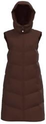 PIECES Потник Pieces Jamilla Long Vest - Brown (Chicory Coffee)