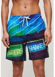 Superdry Бански гащета Superdry Photographic 17´´ swimming shorts - Blue (Neon Navy)
