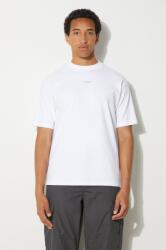 Drôle de Monsieur pamut póló Slogan Classique fehér, férfi, nyomott mintás, PERM-TS202-CO002-OPW - fehér XL
