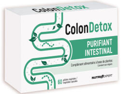 Nutri Expert Colon Detox - prémium bélméregtelenítő kapszulák 60 db