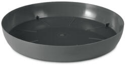 Prosperplast Terra Műanyag Virágcserép Alátét Antracit 16 cm (PPP-PCE4-S433)